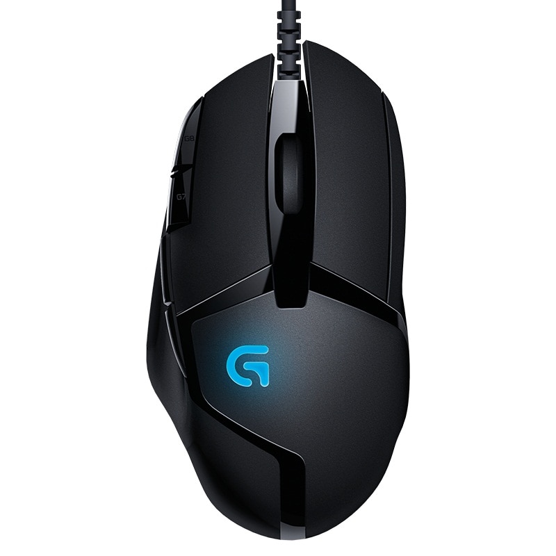 Original Logitech G402 Hyperion Fury FPS Gaming Mouse with Optical 4000DPI High Speed Fusion Engine Gaming Mouse Multiple office