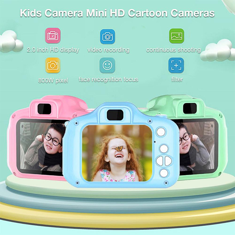 Newest High Quality Kids Digital HD 1080P Video Camera Toys 2.0 Inch Color Display Kids Birthday Gift Toys For Children