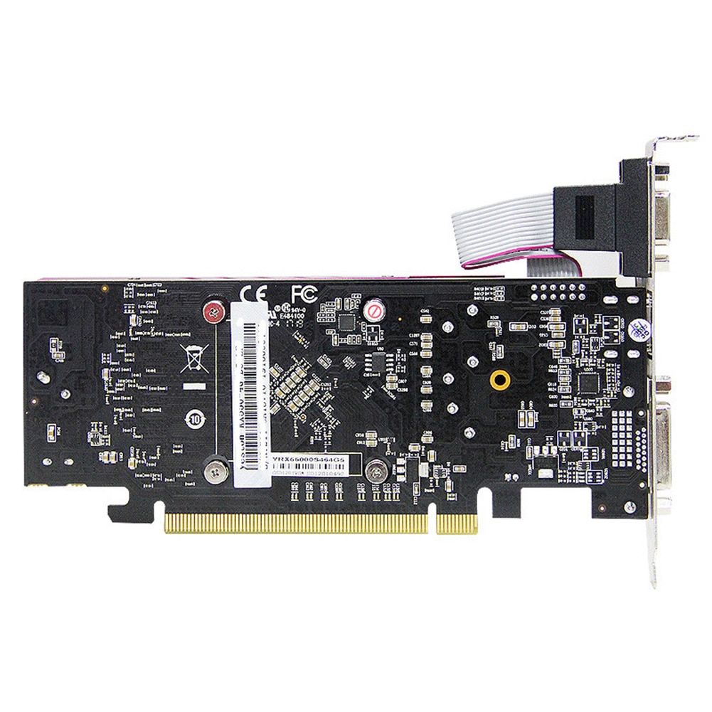 1183/6000MHz Yeston RX550-2G D5 LP 2G 64bit GDDR5 GPU Fan Graphics Card PCI Express 3.0 Computer Gaming Video Module